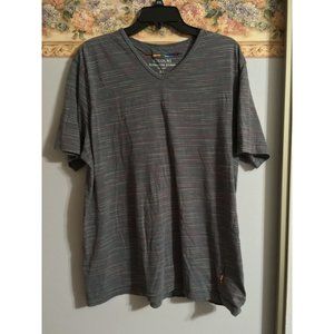 Alexander Julian XL Colours Grey Designer Casual Outdoor T-Shirt Top